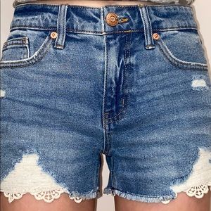jean shorts